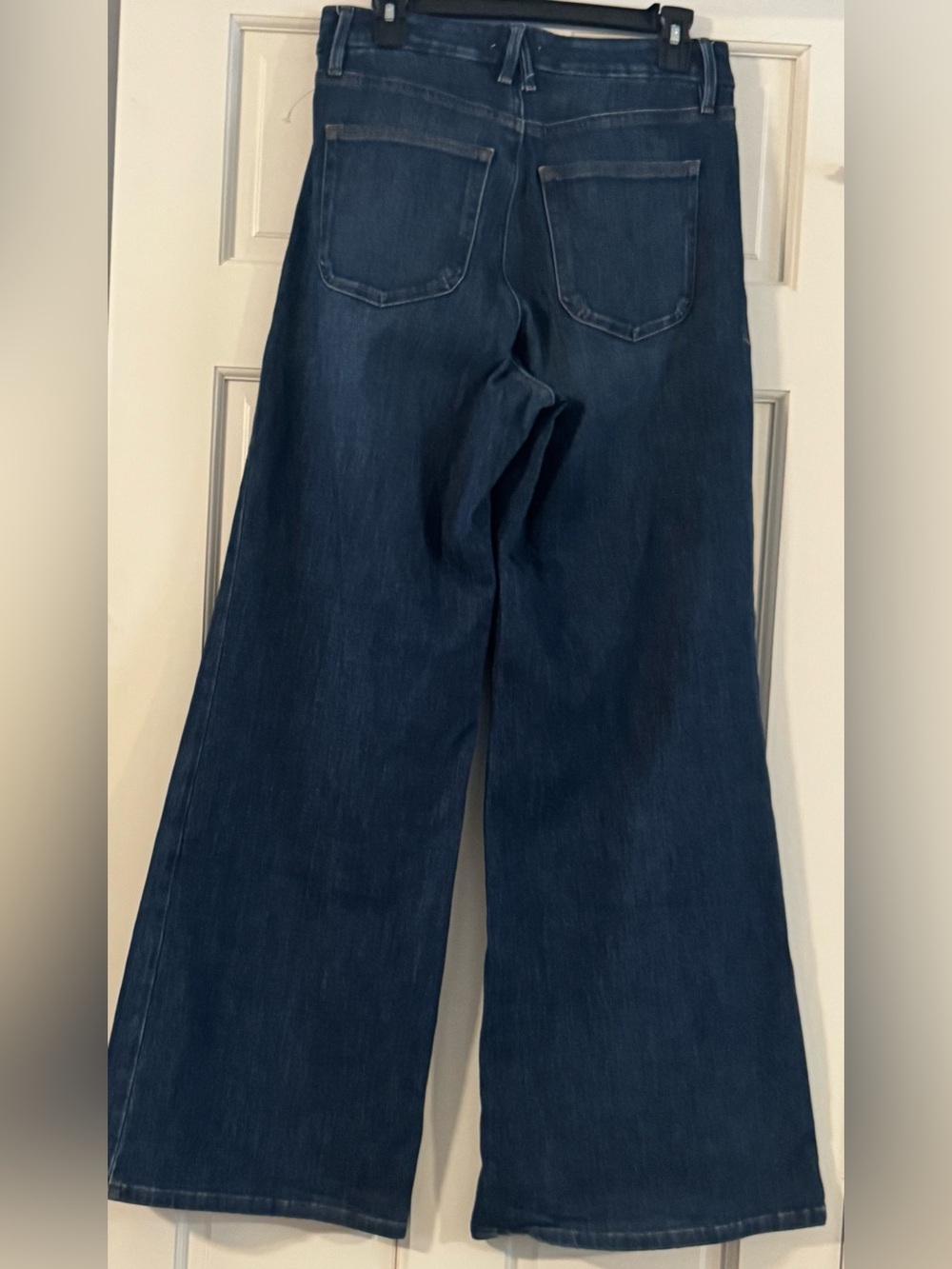 GOOD AMERICAN GOOD WAIST PALAZZO HIGH RISE WIDE LEG jeans New - Picture 7 of 16